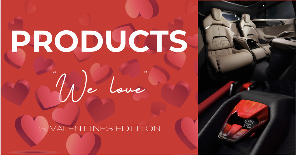 "We Love" - prodotti Supercar che vi emozionano