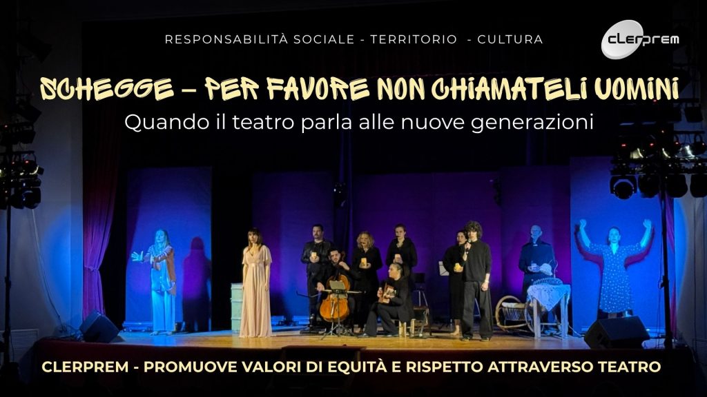 Clerprem| promuove cultura per future generazioni "Schegge" nell'Itis