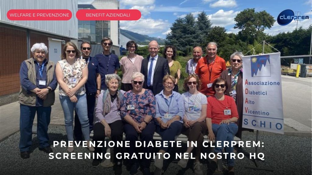 Prevenzione in Clerprem: lo Screening Gratuito diabete nel nostro headquarter