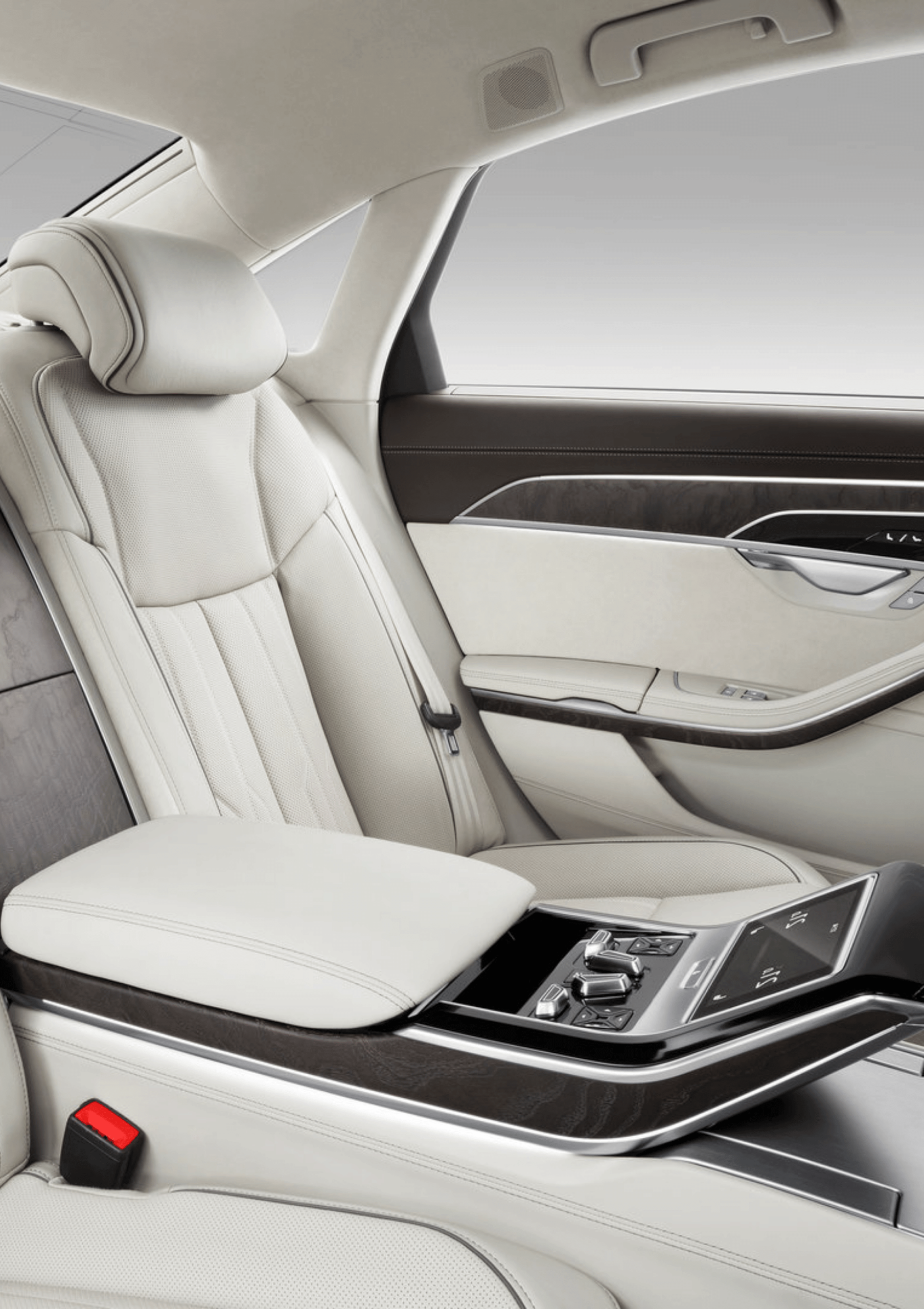 Clerprem automotive interior design detail, Italian craftsmanship for premium vehicle seating