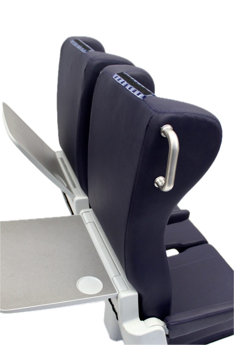 Clerprem fully integrated OEM railway seating system for intercity trains, customizable and durable