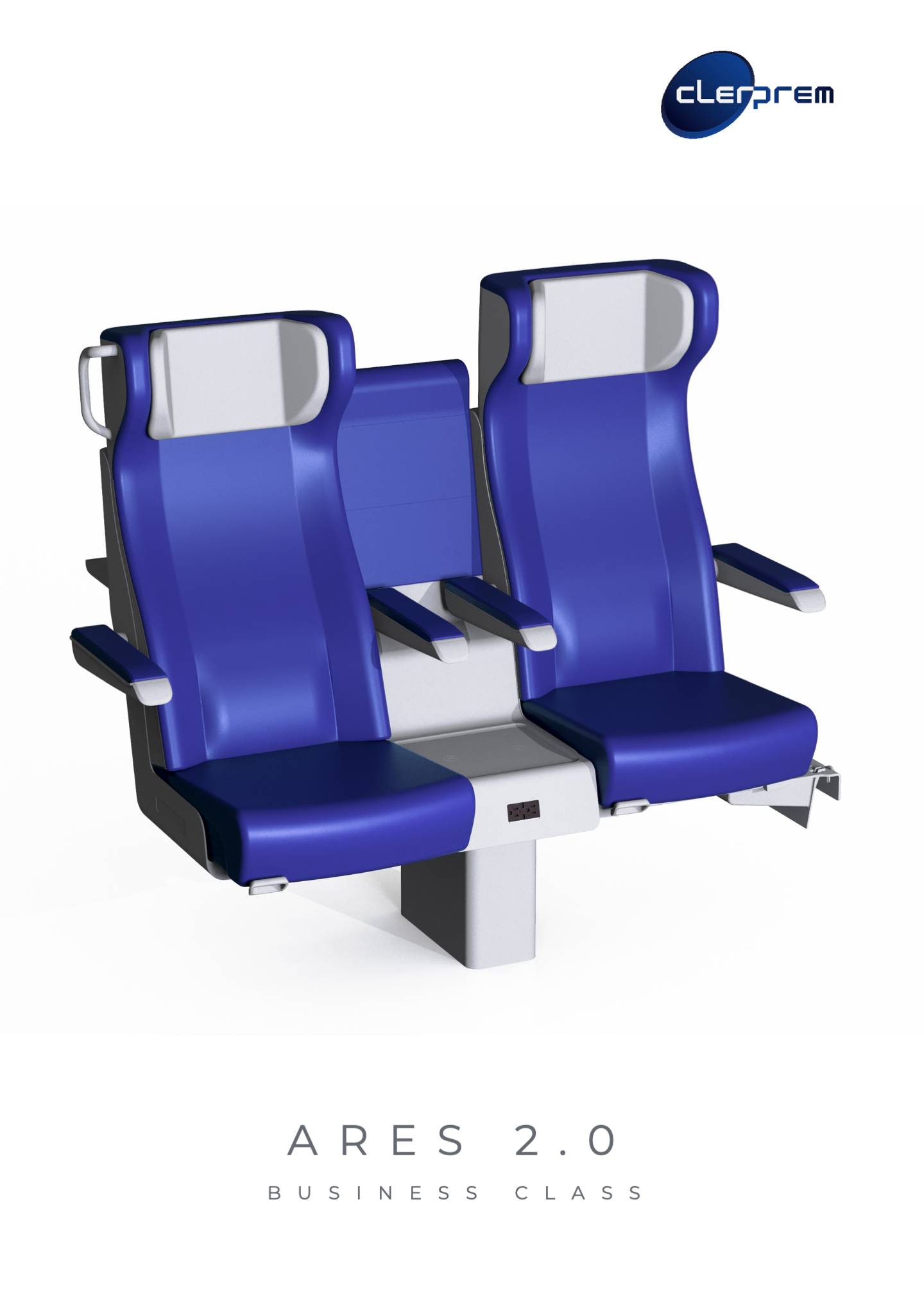 technical details -ares -2.0- railway seating system- high speed and inter city trains - technical sheet -