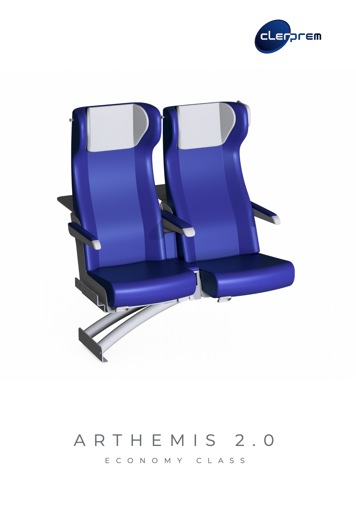 Mythos 2.0 -bench-economy- class- railway seating system - for regional and intercity trains - technical sheet-