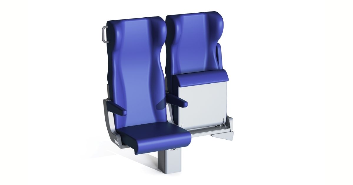 Sedile Clerprem Helios double, intercity, ergonomico, conforme EN 45545-2-usa-made-by-america-