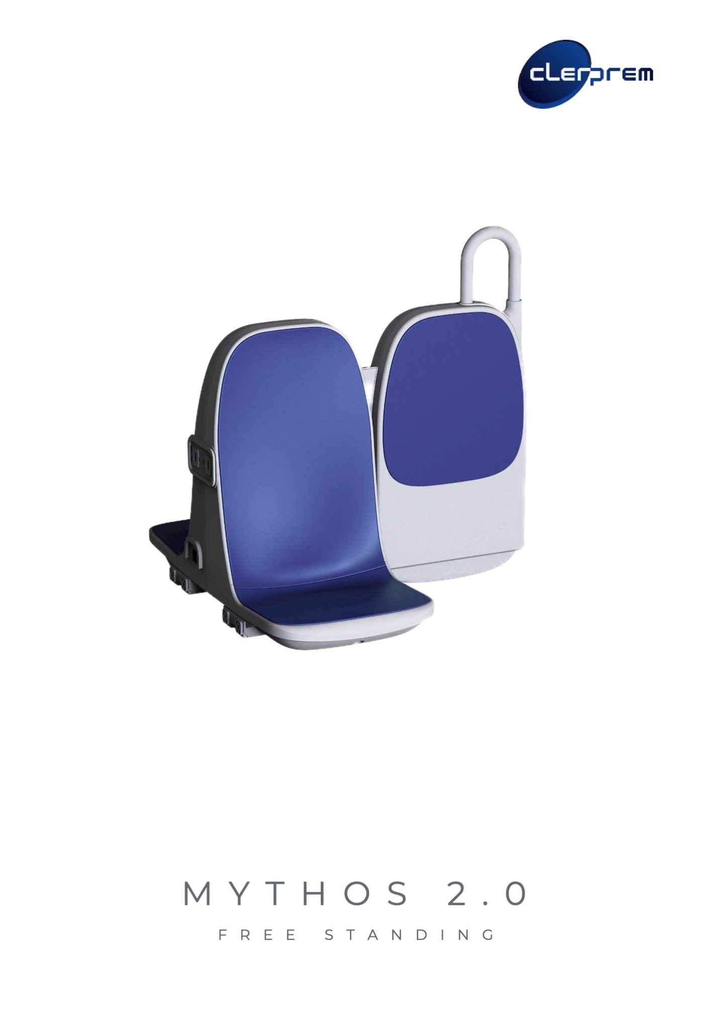 Mythos 2.0 -free-standing-economy- class- railway seating system - for regional and intercity trains - technical sheet-