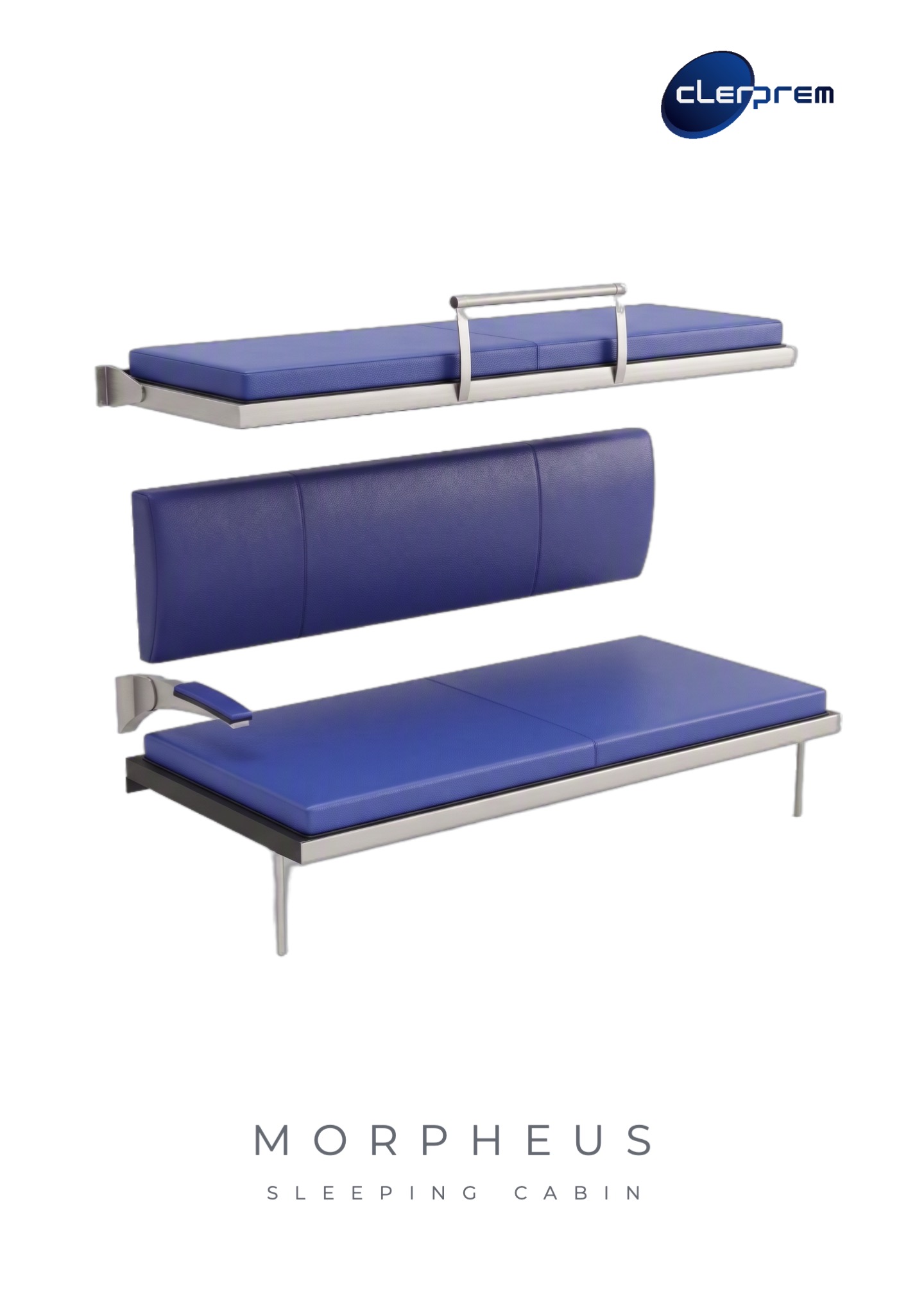 Morpheus-sleeping-cabin-high speed train-long-distance-train- speed train-railway seating system - modular -technical sheet